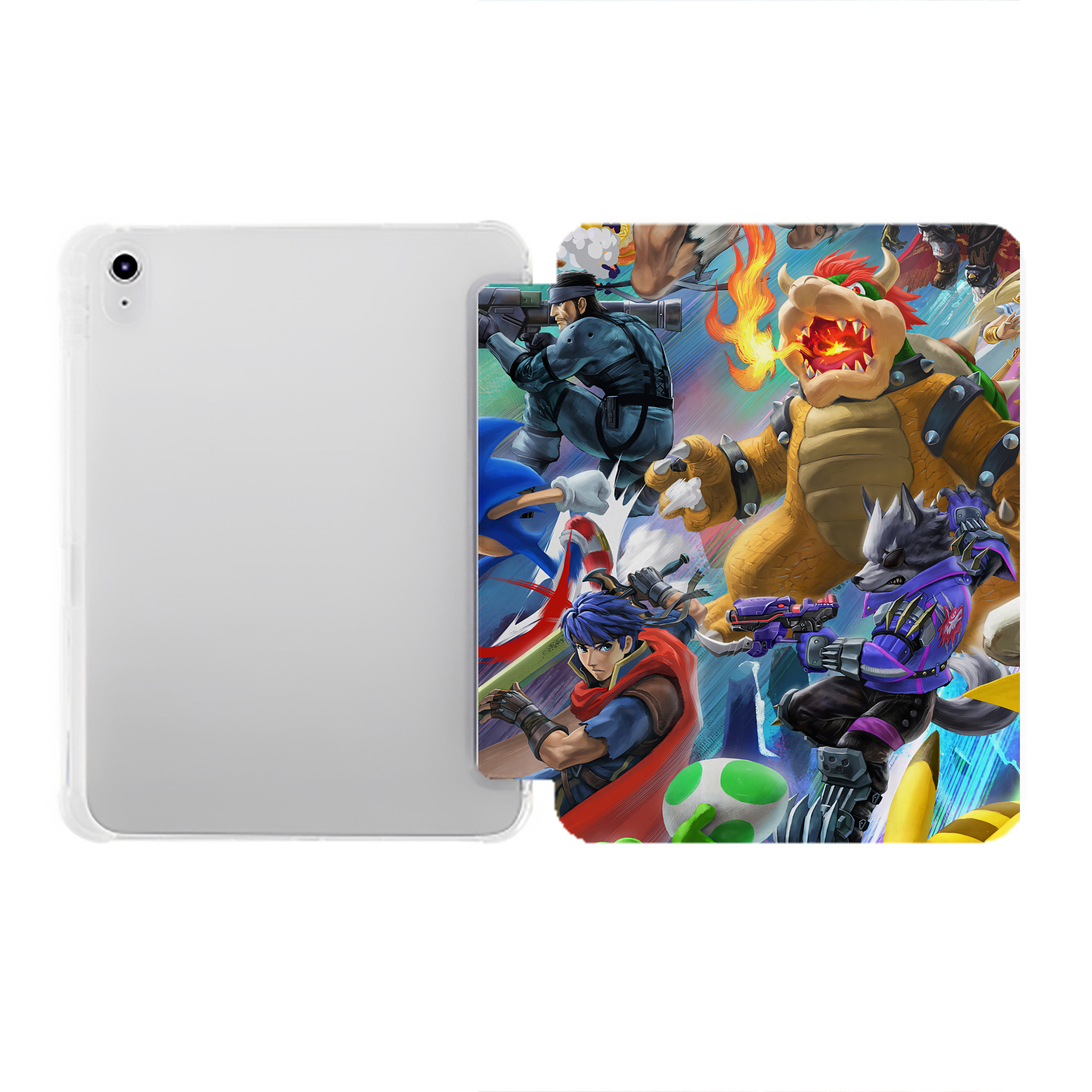 （画像用） ポケットモンスター Pokémon IPad ケース ペン収納付き 三つ折りスタンド PUレザー×シリコン 対応機種9.5/10.5/10.9インチ